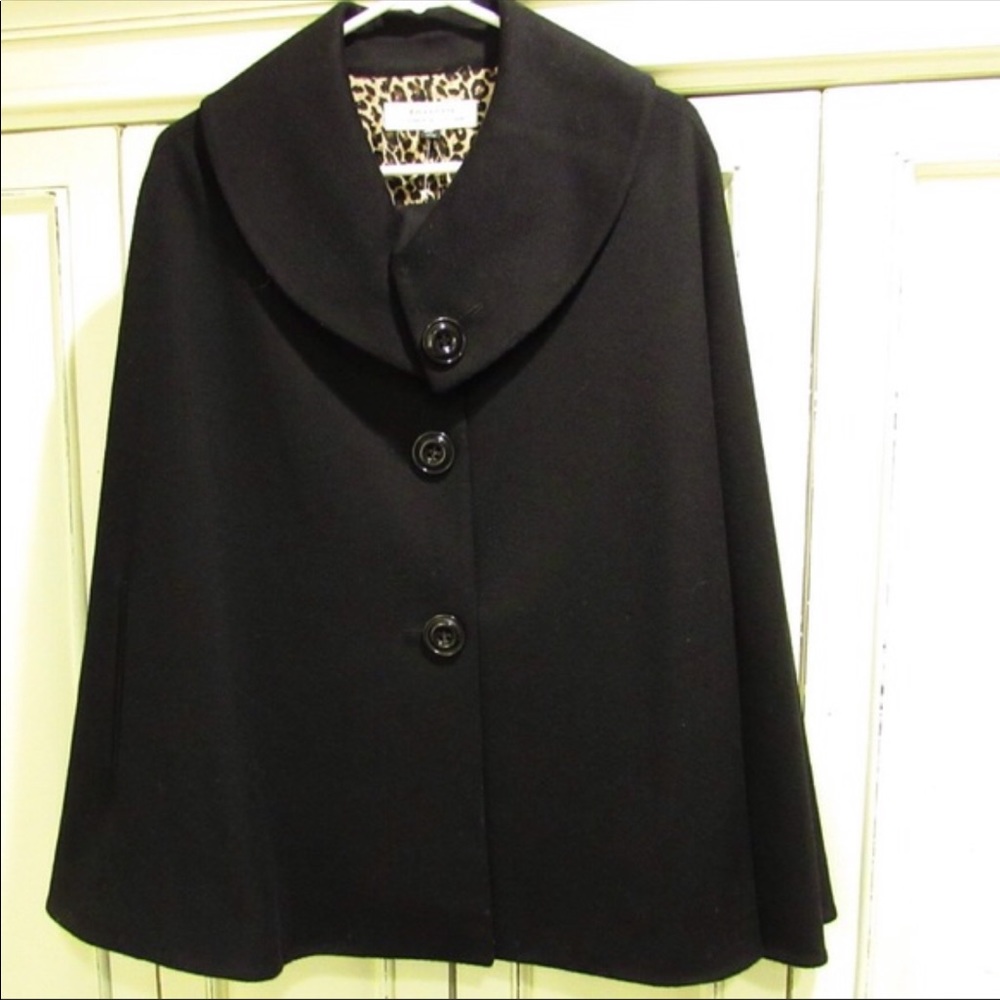 Black Tahari cape